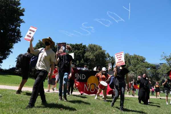 Thousands rally for ‘Invasion Day’ protests on Australia Day holiday