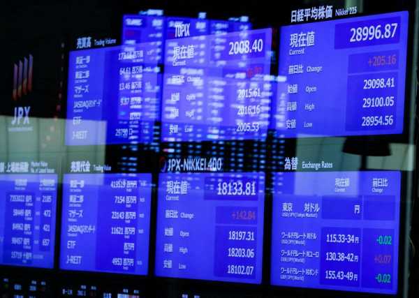 Asia stocks feel rate squeeze, dollar gets the lift