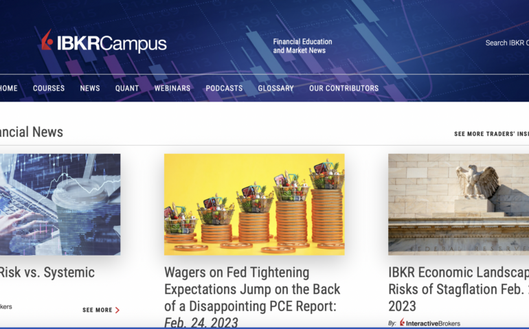 Interactive Brokers redesigns IBKR Campus website