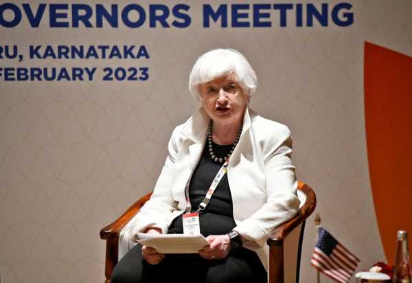 Yellen says U.S. inflation fight ‘not a straight line’ after price rise data