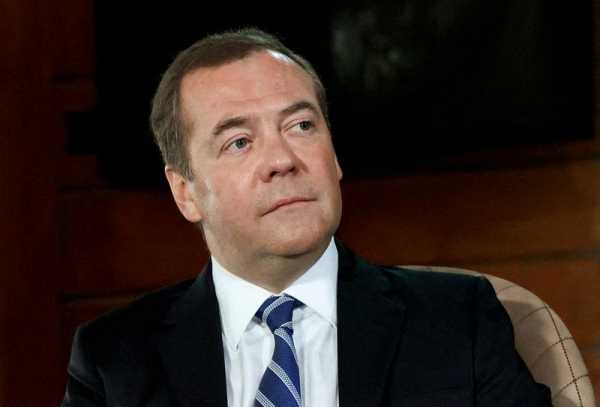 Russia’s Medvedev says defence factories meeting demand, denies missile shortage