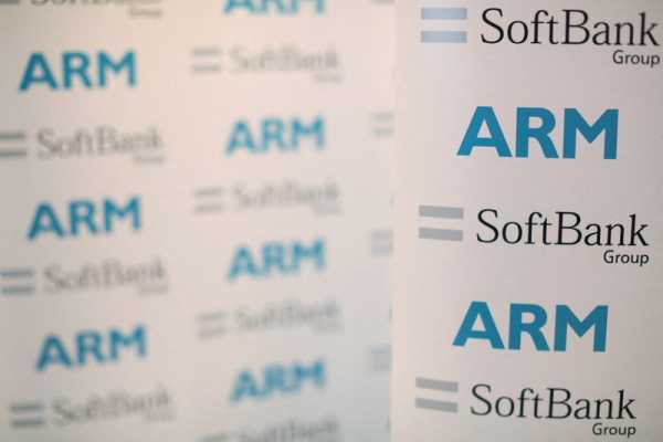 SoftBank’s Arm aims to raise at least $8 billion in U.S. IPO, sources say