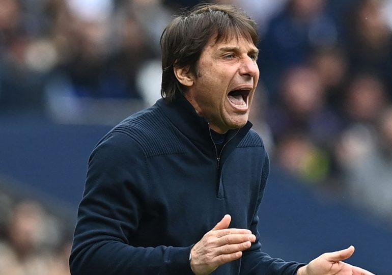 Conte hopes to energise Spurs players on touchline return