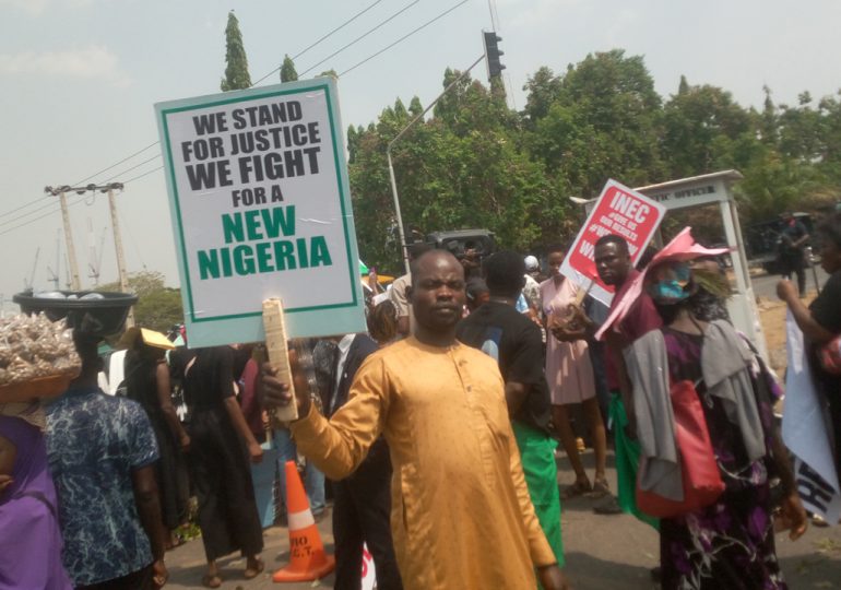 Election: Protesters storm national collation centre seeking justice