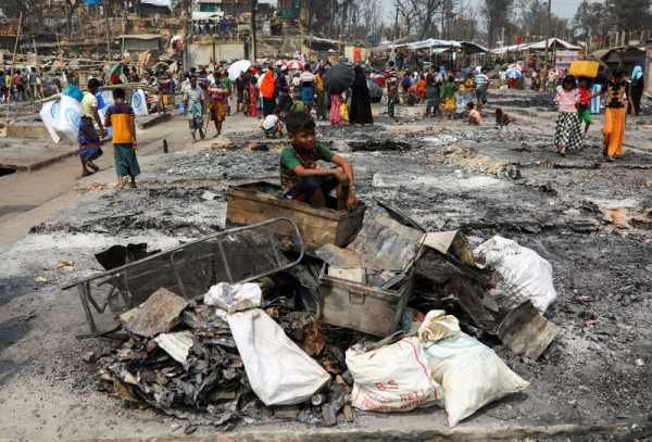 Bangladesh panel says fire at Rohingya camps ‘planned sabotage’