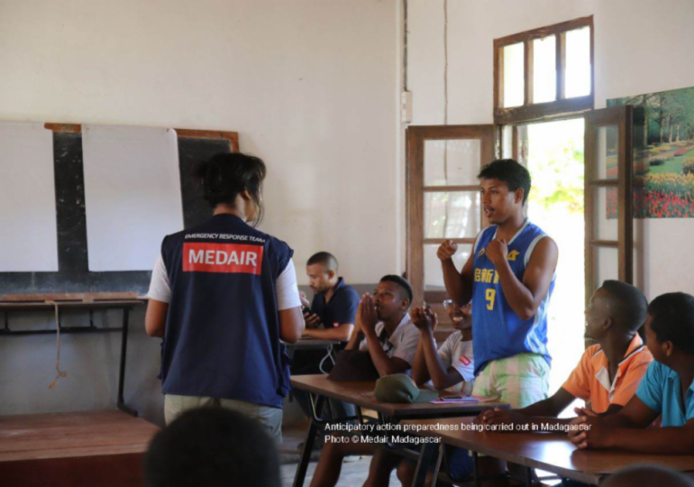 Anticipatory humanitarian financing arrives two days before Tropical Cyclone Freddy hits Madagascar