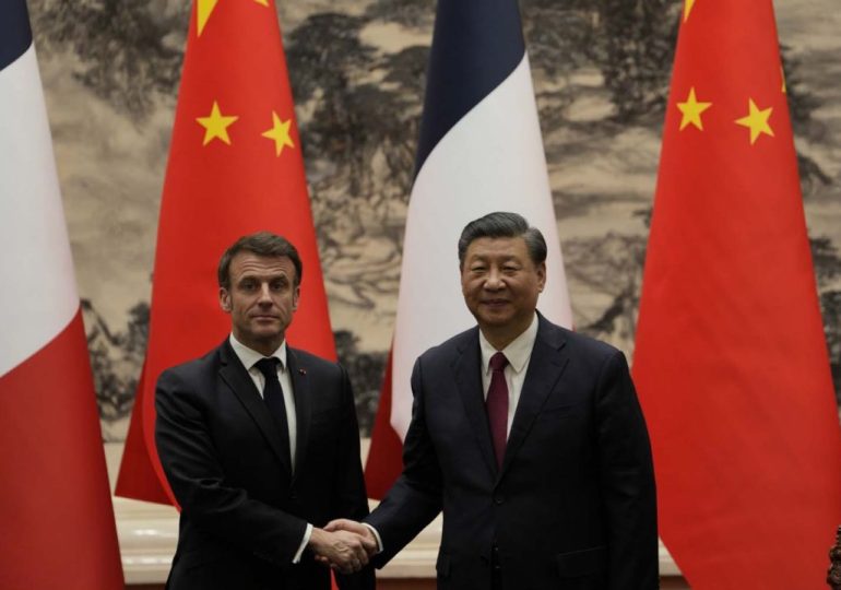 Macron says counting on Xi to 'bring Russia to its senses'