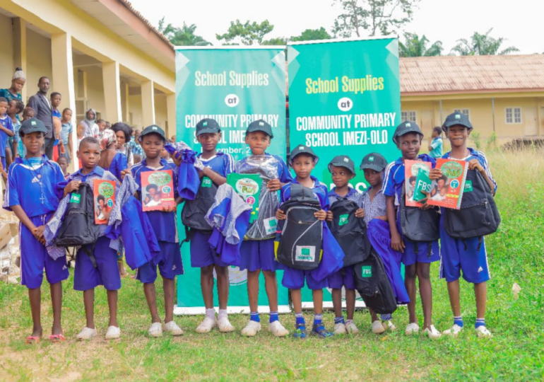 Investing in Youth Education: FBS and HSDF Support Community Primary School Imezi-Olo in Ezeagu LGA