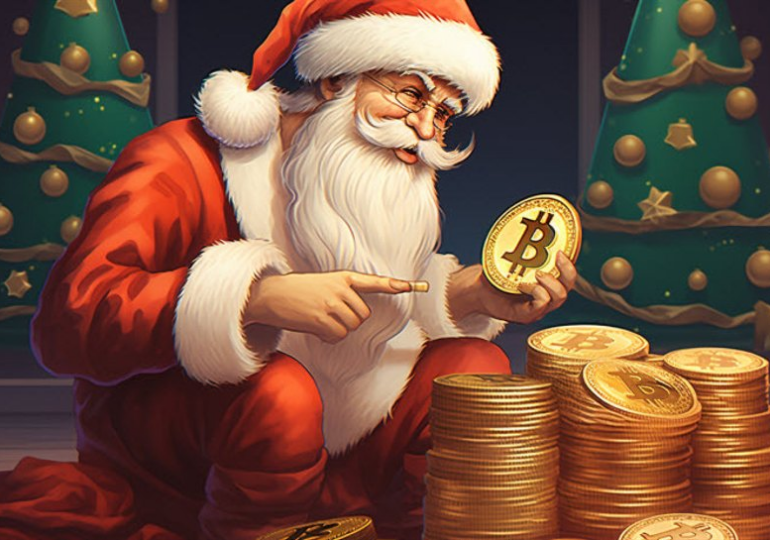 Buyers are stuffing bitcoin in their stockings