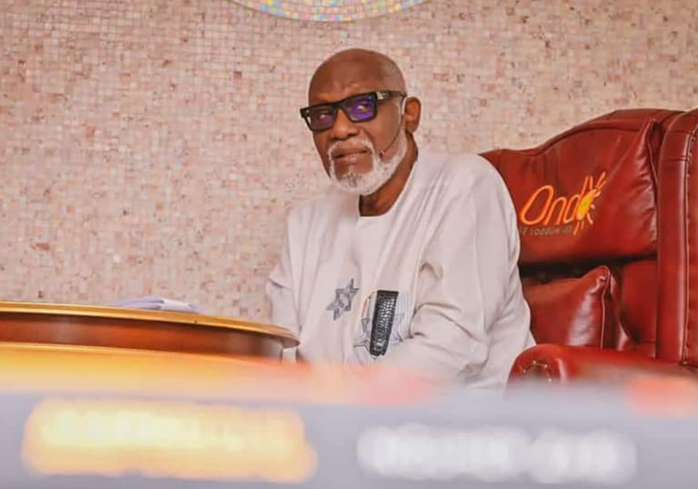 Akeredolu: Ondo govt declare three days mourning