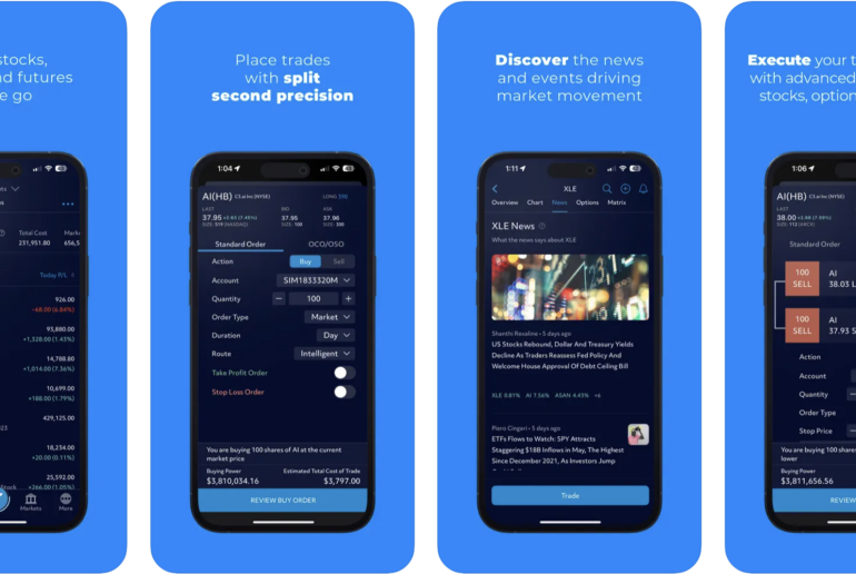 TradeStation updates its mobile trading app
