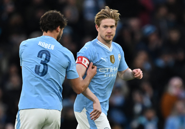 De Bruyne 'nowhere near' his best after Man City return