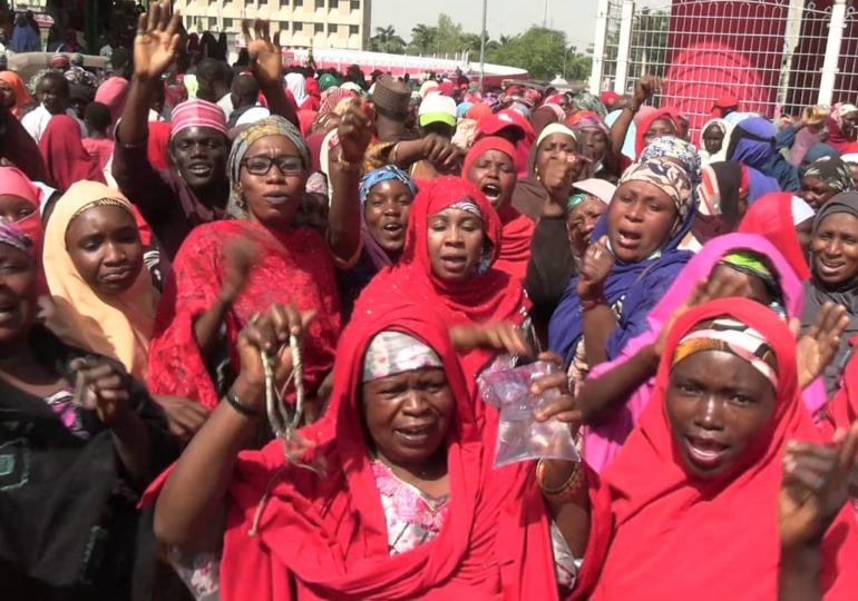 Women groups storm Kano, seek divine intervention for Gov. Abba's victory at S'Court