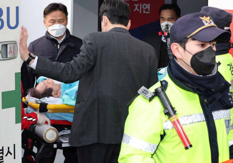 South Korean opposition leader 'could have been killed' by knife attack: party