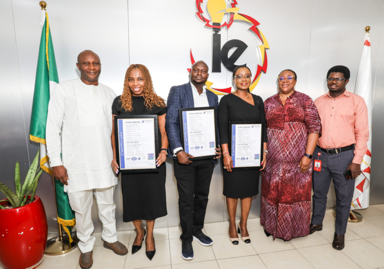 Ikeja Eletric gets integrated management system recertification