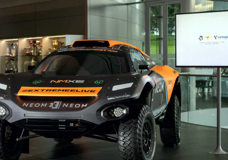 Vantage Markets extends partnership with NEOM McLaren Extreme E Team