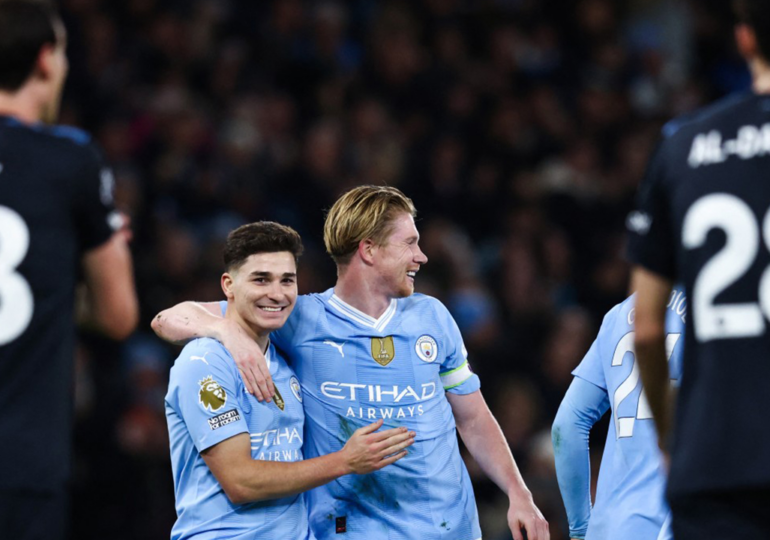 Haaland returns in Man City cruise, Tottenham into top four