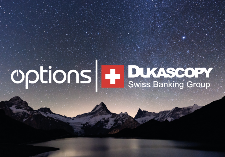 Options partners with Dukascopy