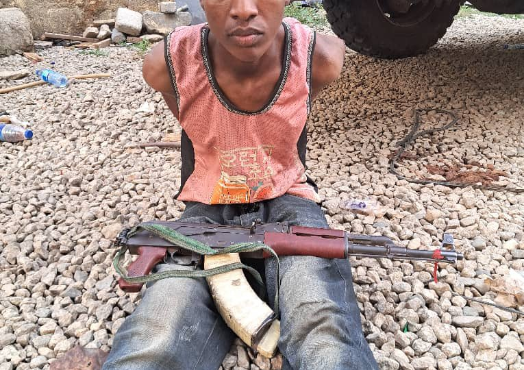 Police nabs bandit after raiding Abuja hideout