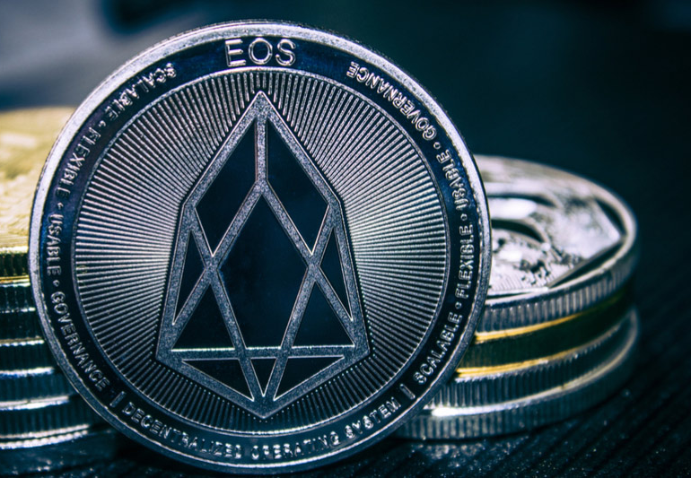 EOS Falls 10.42% In Selloff