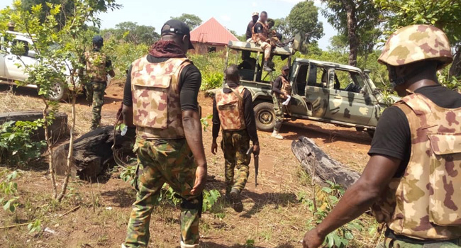 Army troops clear terrorists' road blockade in Zamfara, neutralize scores in Katsina