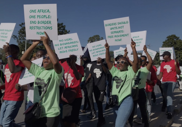 Massive marches hold across Africa to promote borderless continent