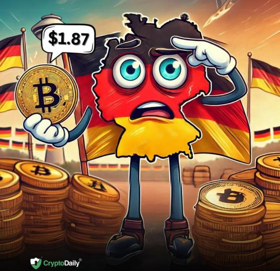 German government Bitcoin (BTC) holding now worth $1.87