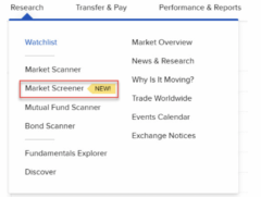 Interactive Brokers adds new MultiSort and Standard Screener with Wide Mode support in Client Portal