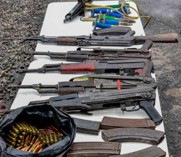 Police arrest 1,284, recover 284 firearms in six weeks