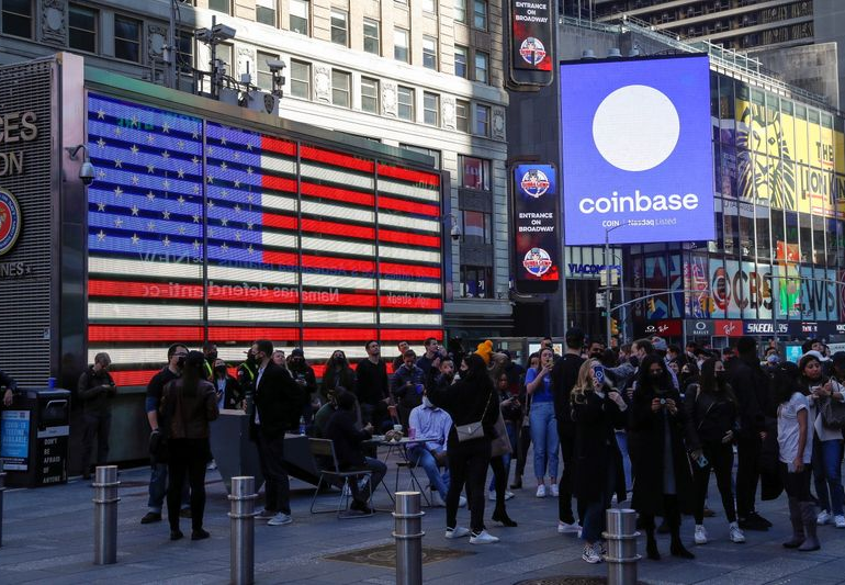 Street forecasts on Coinbase stock are 'too bullish': Needham