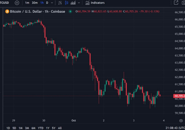 Bitcoin price little changed on news of Satoshi Nakamoto name reveal