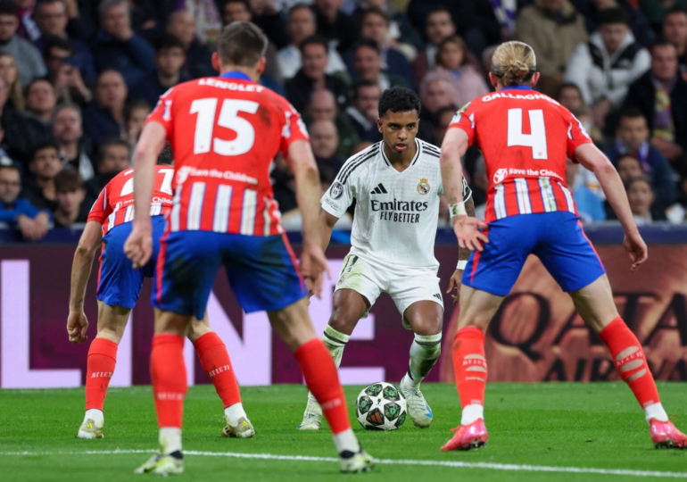 Diaz earns Real Madrid lead on Atletico in Champions League derby clash