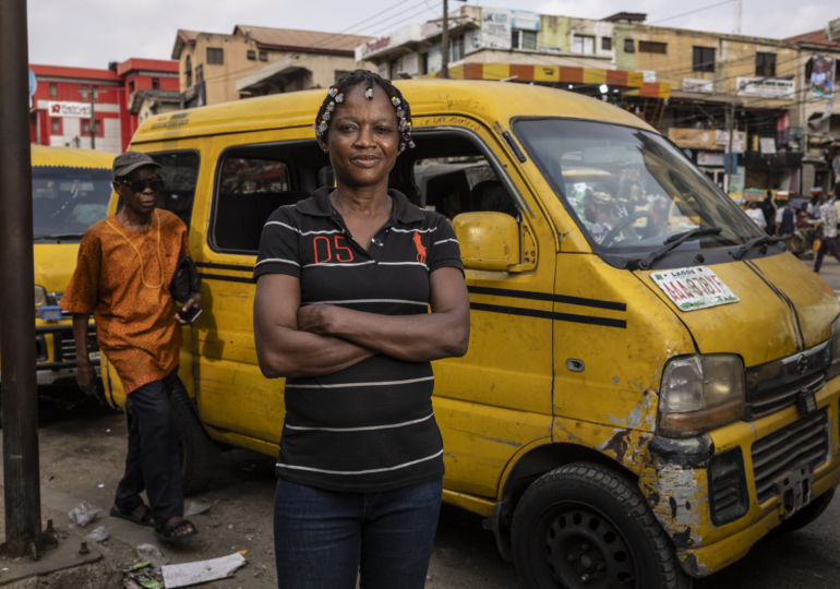 Nigerian women take the wheel